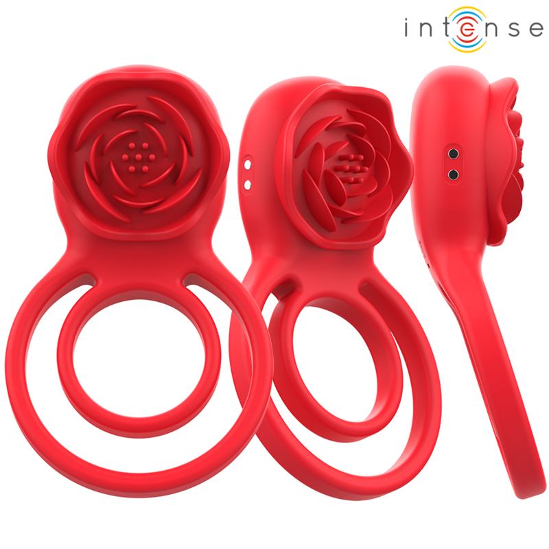 Intense - gail rosa estimuladora 10 vibraciones rojo