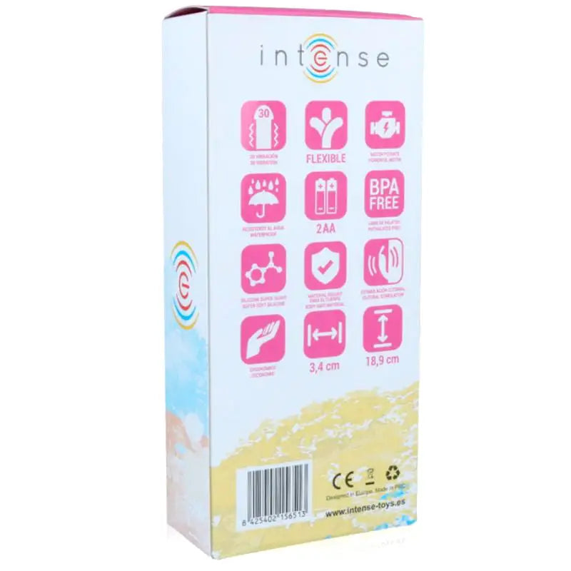 Intense - hilari vibrador rosa silicon luxe