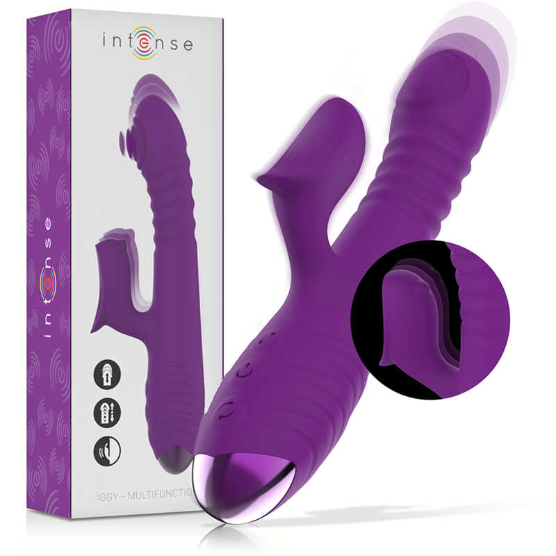 Intense - iggy vibrador multifunción recargable up & down