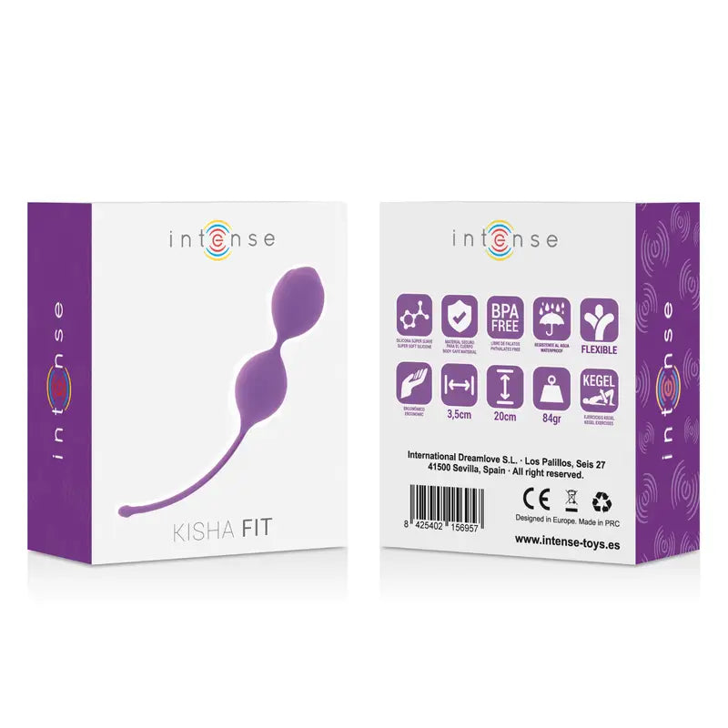 Intense - kisha fit silicone kegel lila