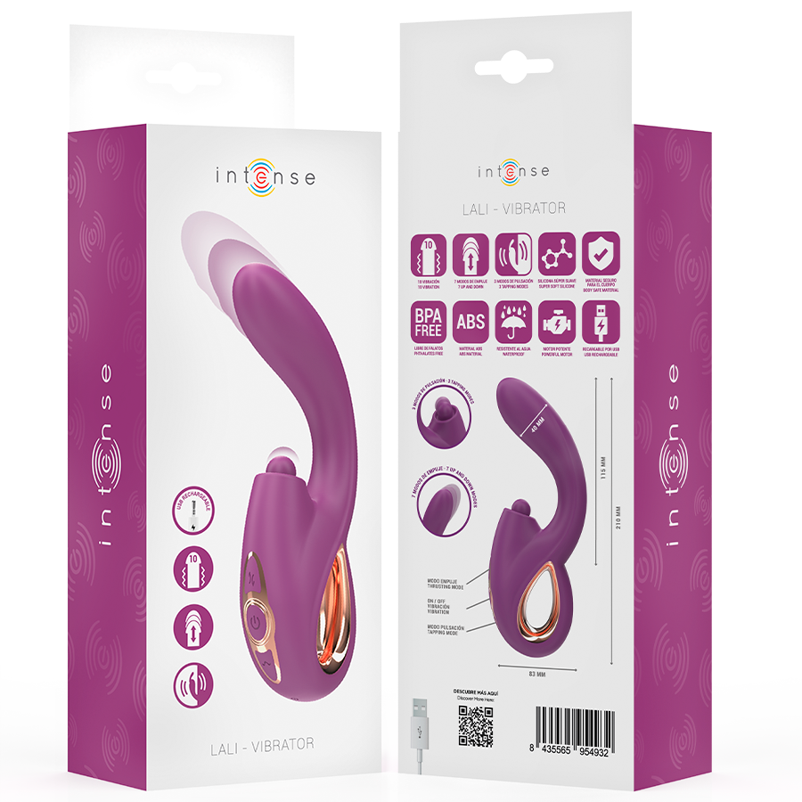Intense - lali vibrador punto g multifunción estimulación &