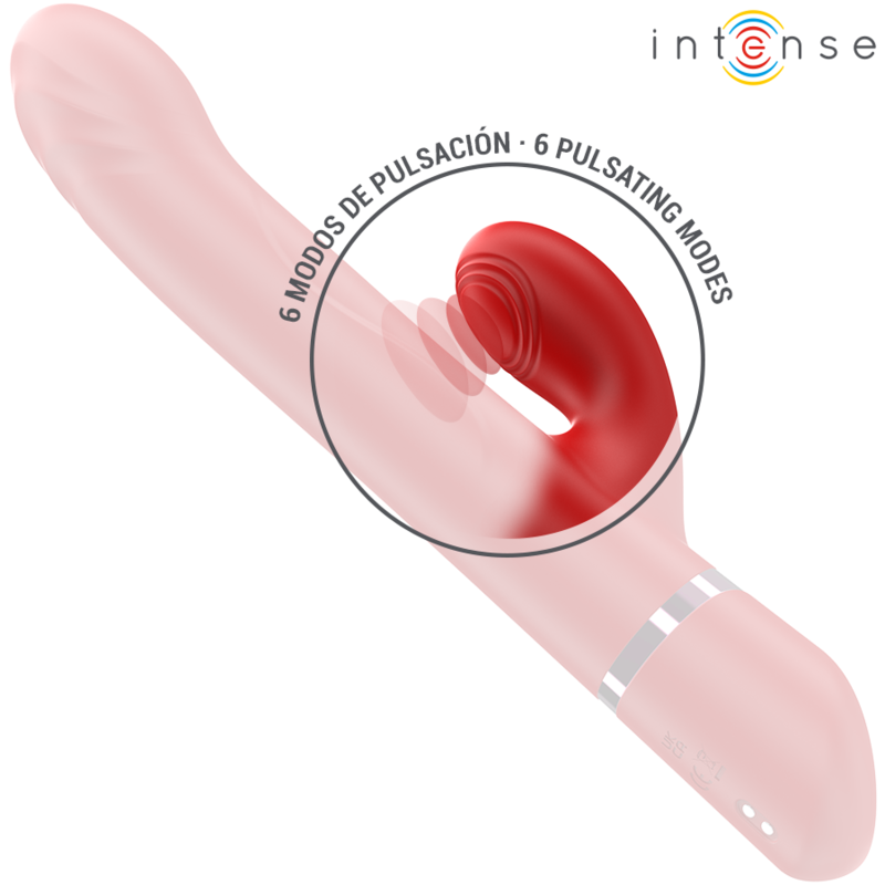 Intense - lele vibrador multifunción rotatorio & oscilación