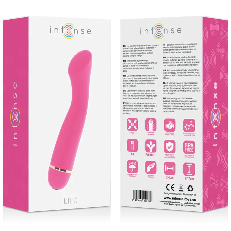 Intense - lilo 20 speeds silicone rosa