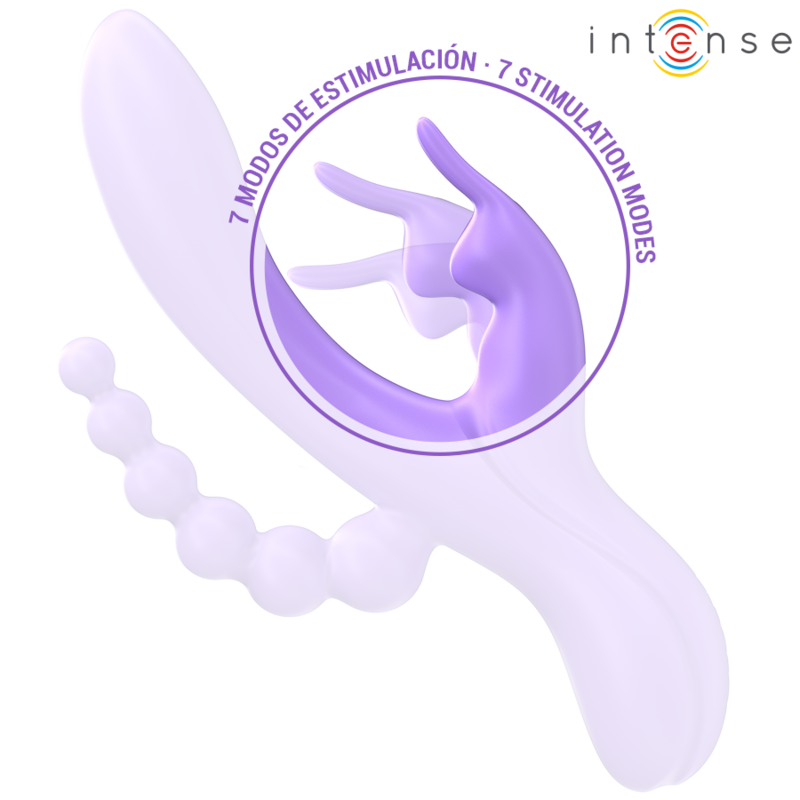 Intense - miko triple vibrador rabbit & estimulador & anal