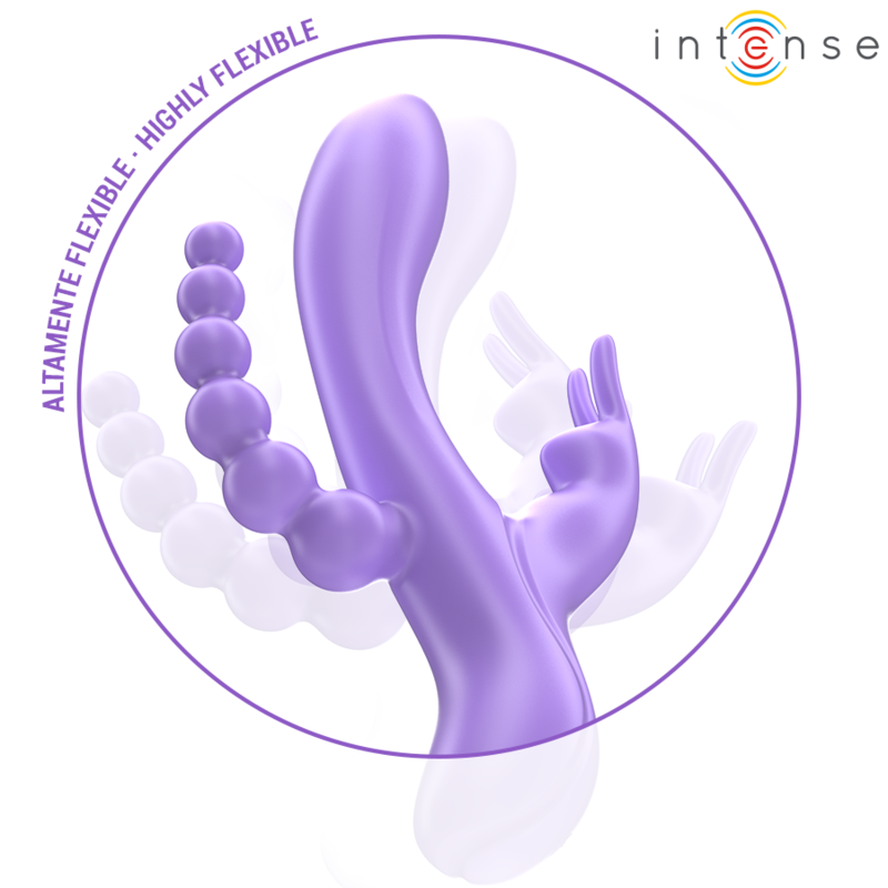 Intense - miko triple vibrador rabbit & estimulador & anal