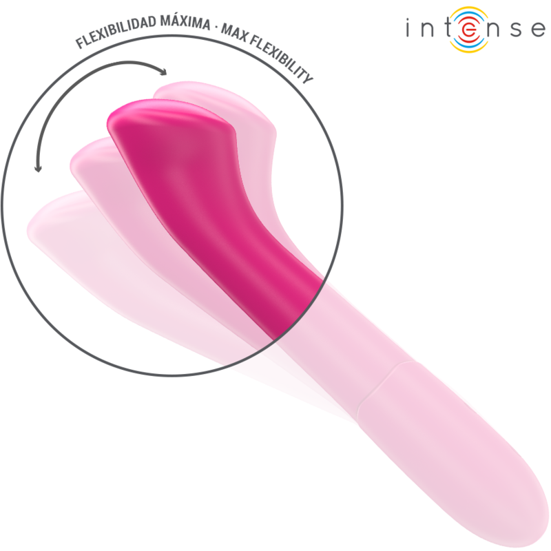 Intense - paty vibrador 19 cm flexible 10 vibraciones