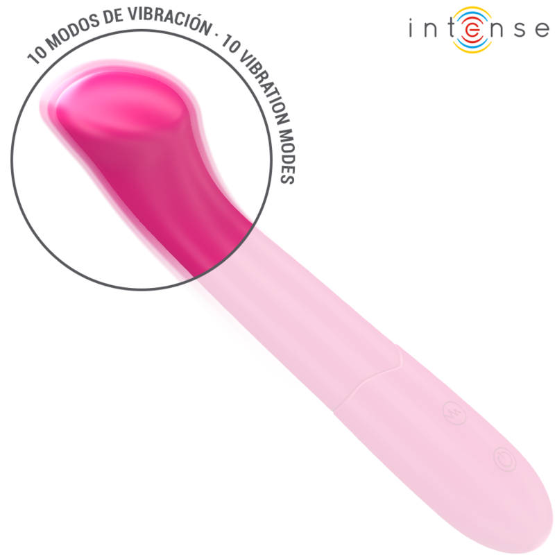 Intense - paty vibrador 19 cm flexible 10 vibraciones