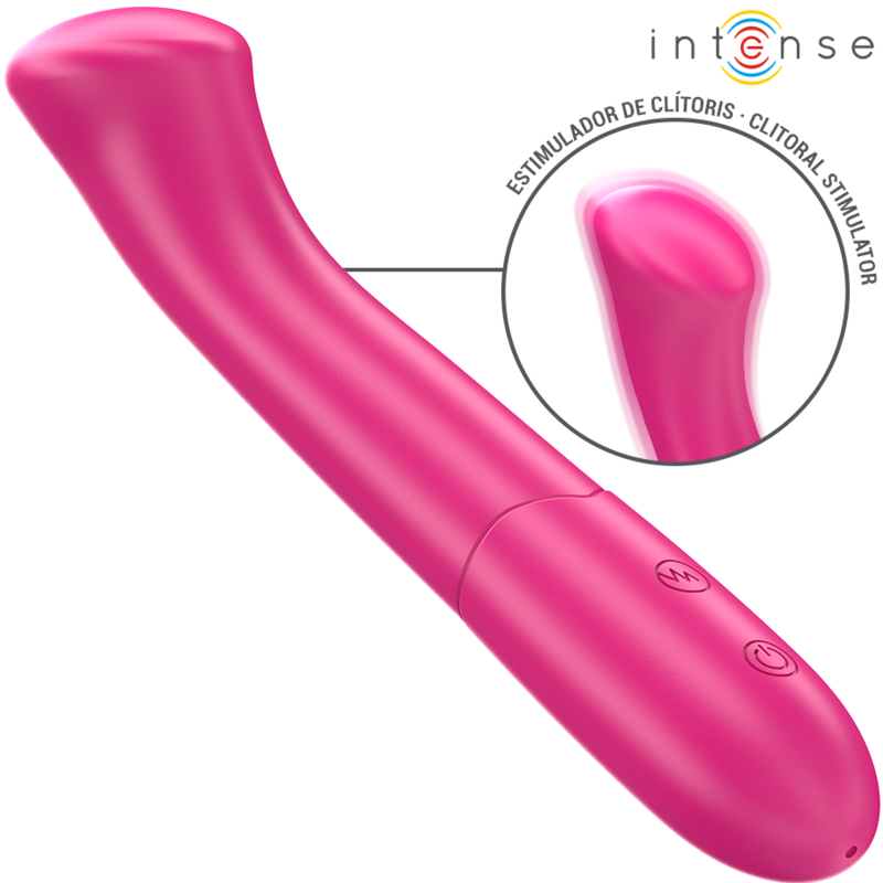 Intense - paty vibrador 19 cm flexible 10 vibraciones