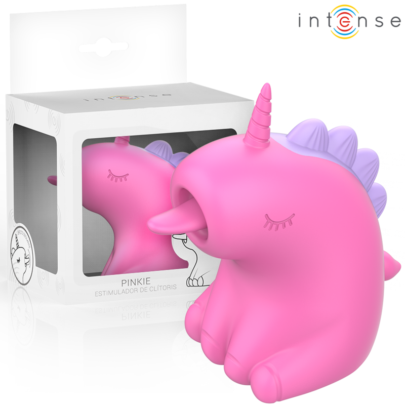 Intense - pinkie estimulador con lengua rotador 360º