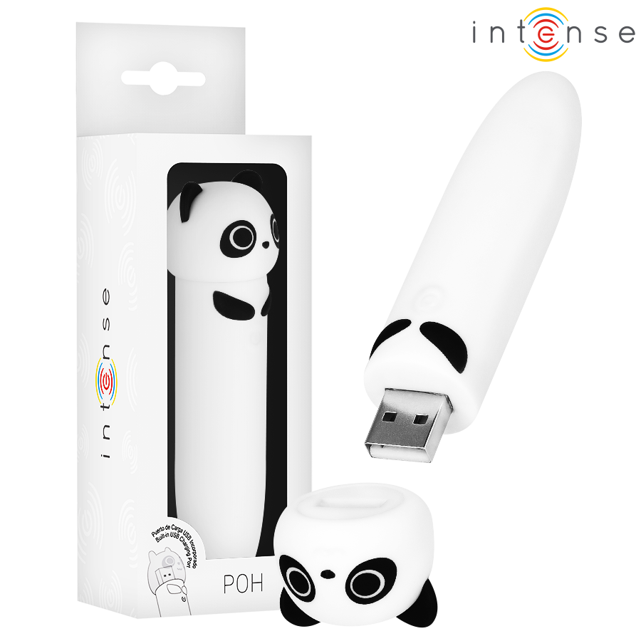 Intense - poh bala vibradora panda recargable usb 10 x 2.2