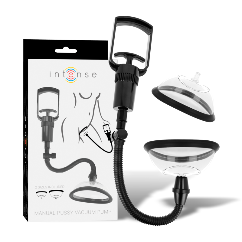 Intense - pump bomba manual vaginal con dos copas