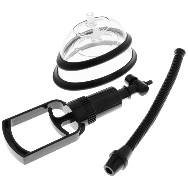 Intense - pump bomba manual vaginal con dos copas