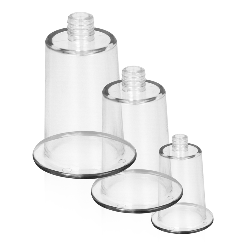 Intense - pump bomba pezones 3 copas intercambiables