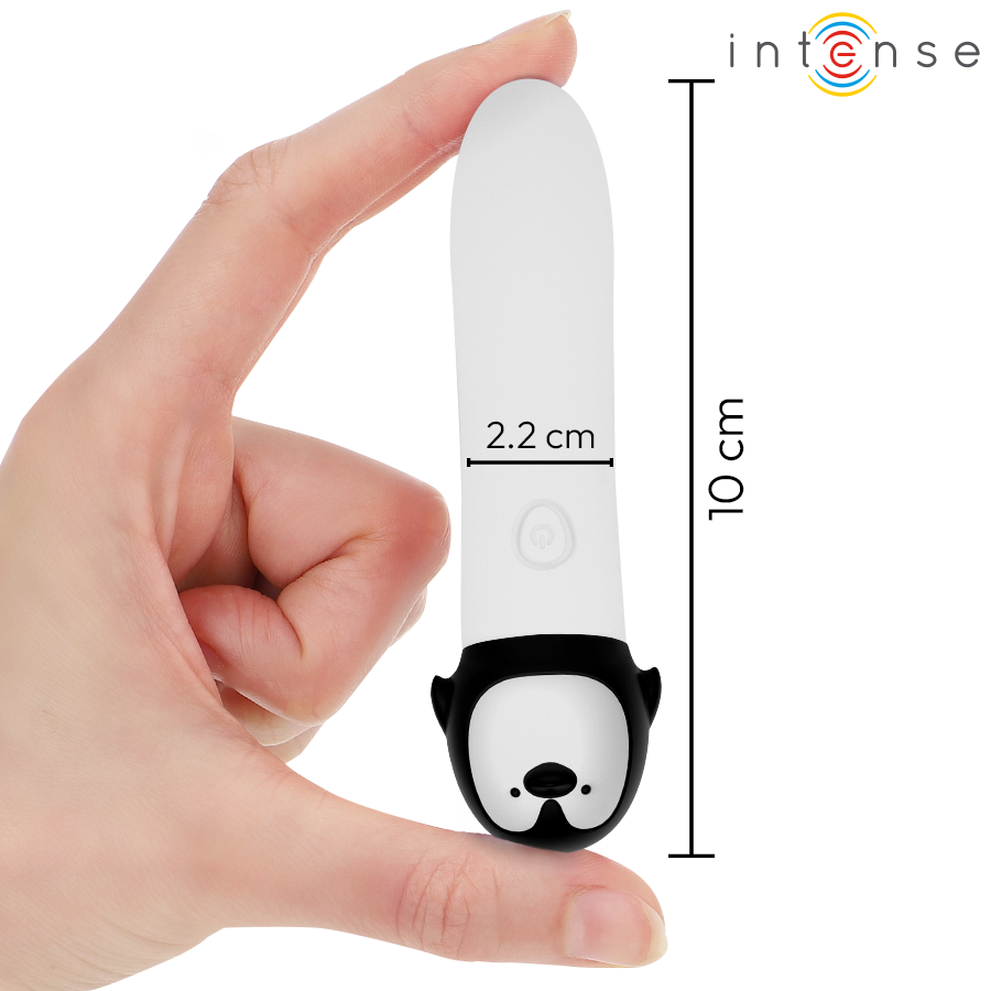 Intense - rico bala vibradora pingüino recargable usb 10 x