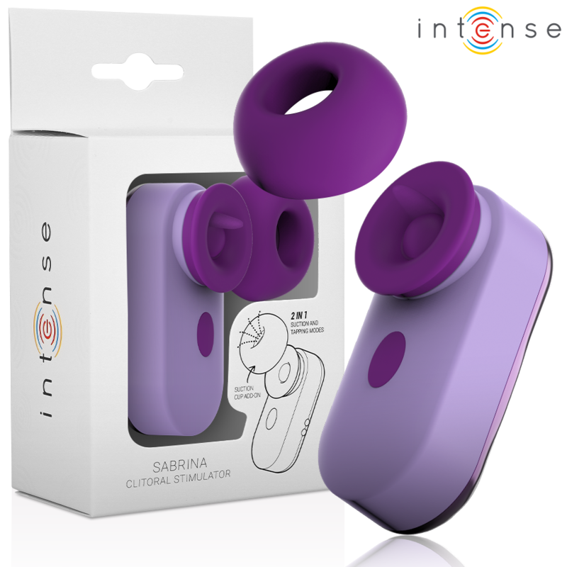 Intense - sabrina travel set estimulador de clítoris violeta