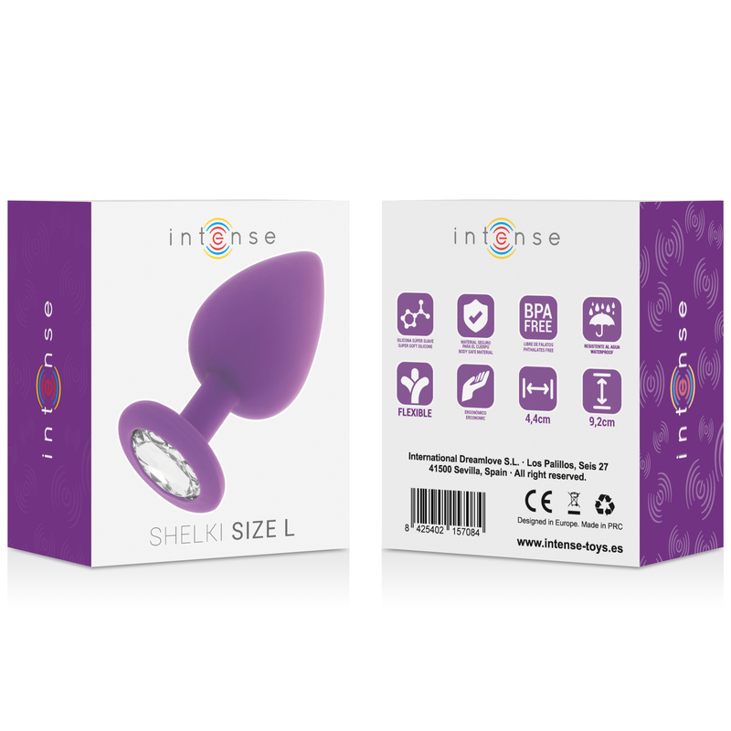 Intense - shelki l plug anal lila