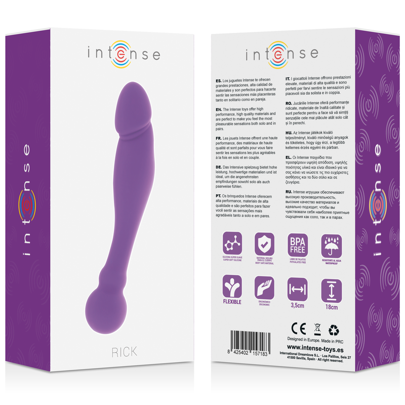 Intense - silicone rick dual lila