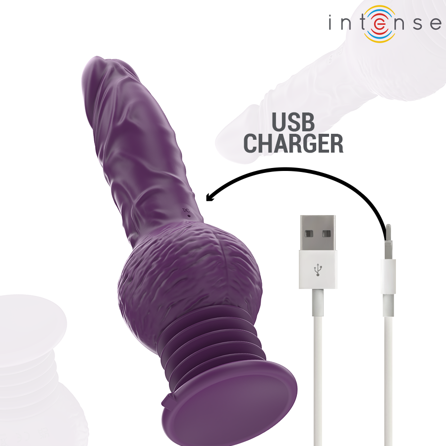 Intense - tatum vibrador multifunción con vibración up and