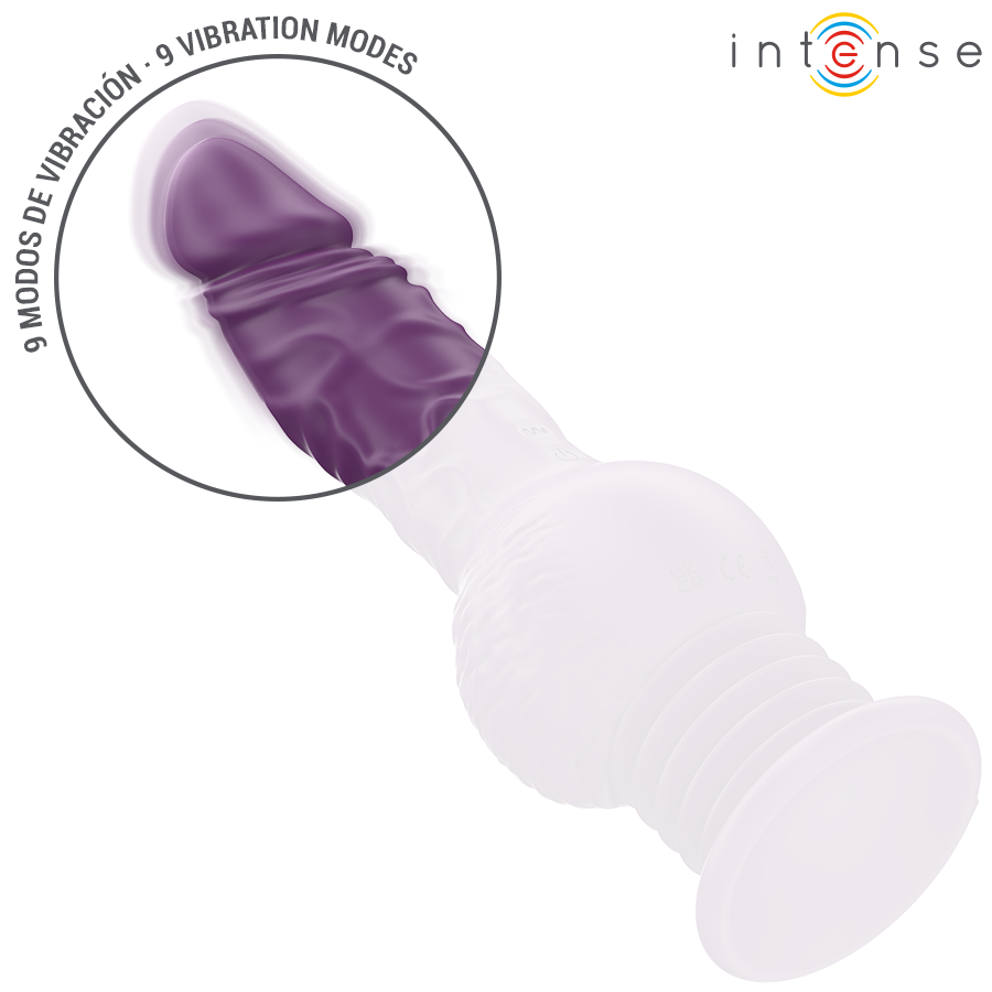 Intense - tatum vibrador multifunción con vibración up and