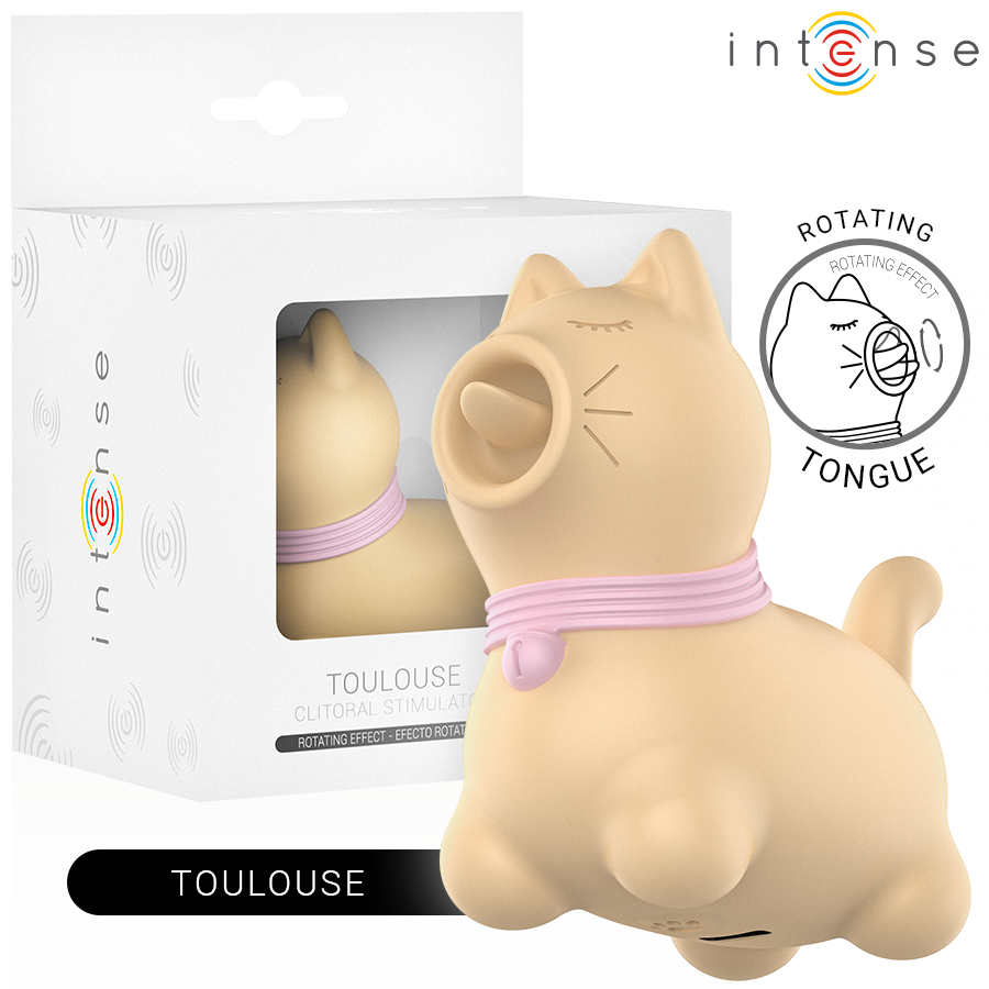 Intense - toulouse estimulador con lengua rotativa 360º