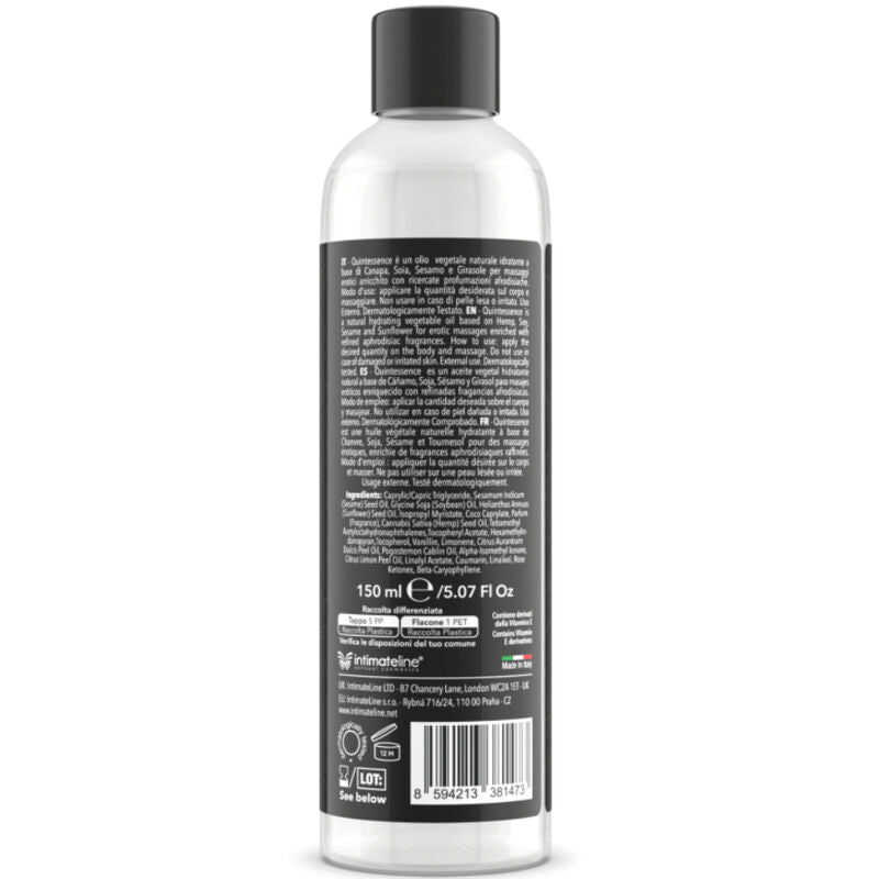 Intimateline luxuria - aceite de masajes vainilla exótica