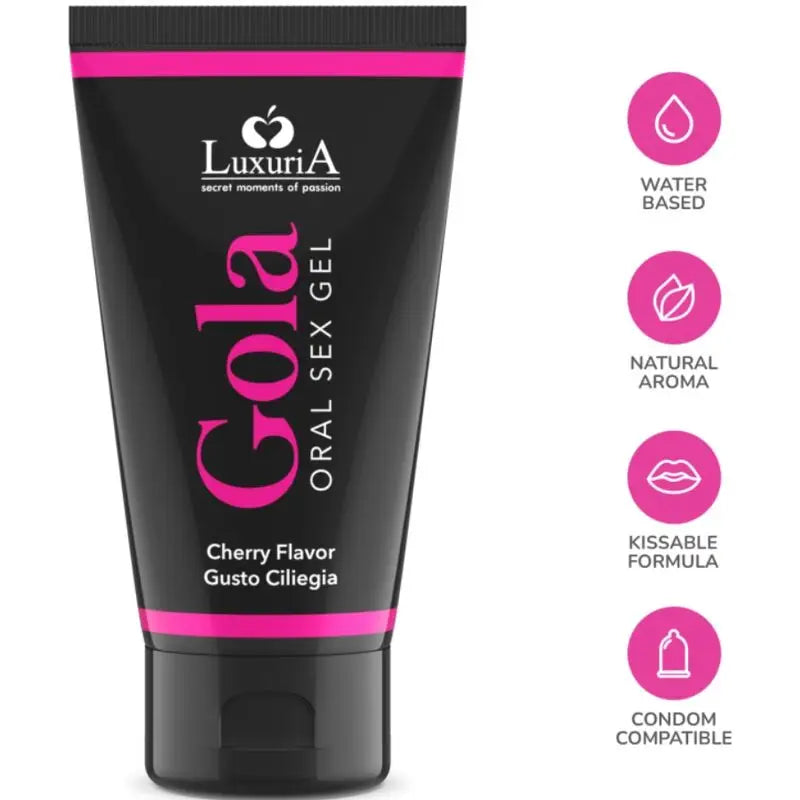 Intimateline luxuria - gola gel oral cereza 50 ml