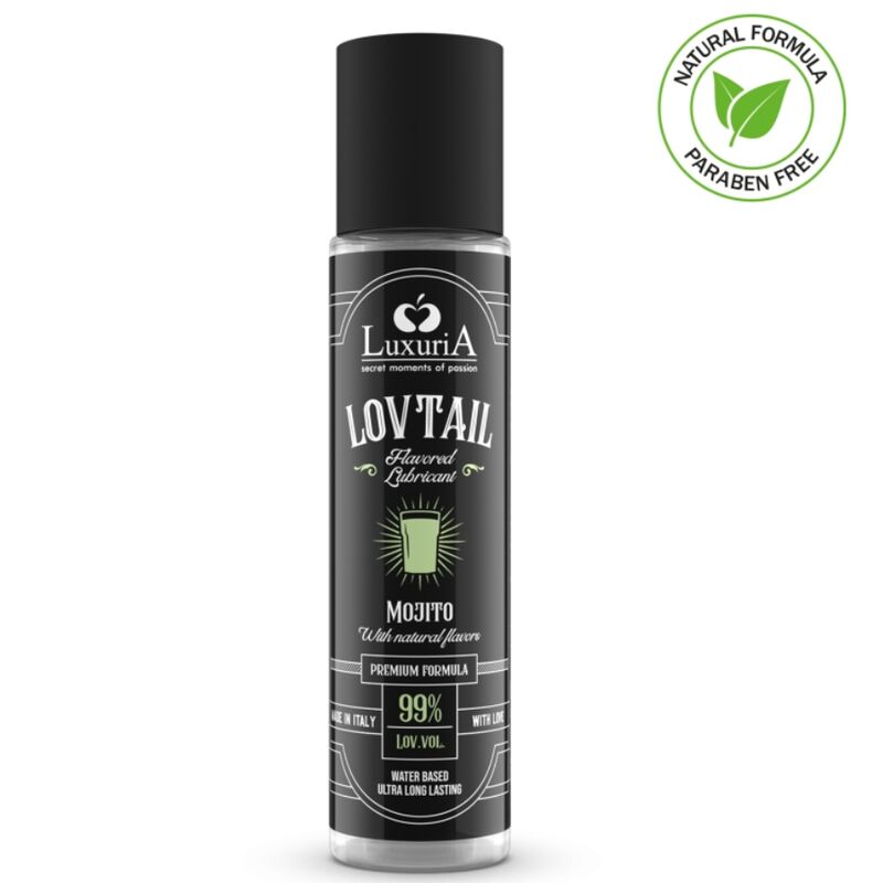 Intimateline - luxuria lovtail lubricante base agua mojito
