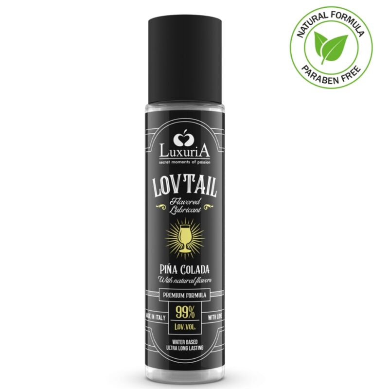 Intimateline - luxuria lovtail lubricante base agua piña