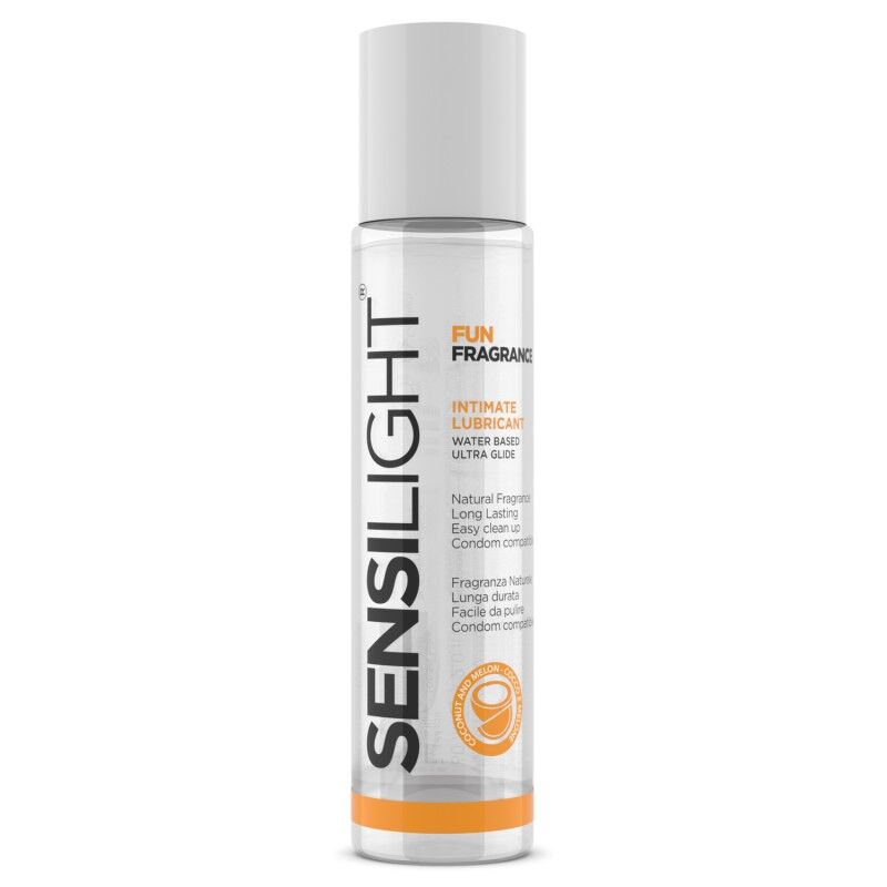 Intimateline - sensilight lubricante base agua coco y melon