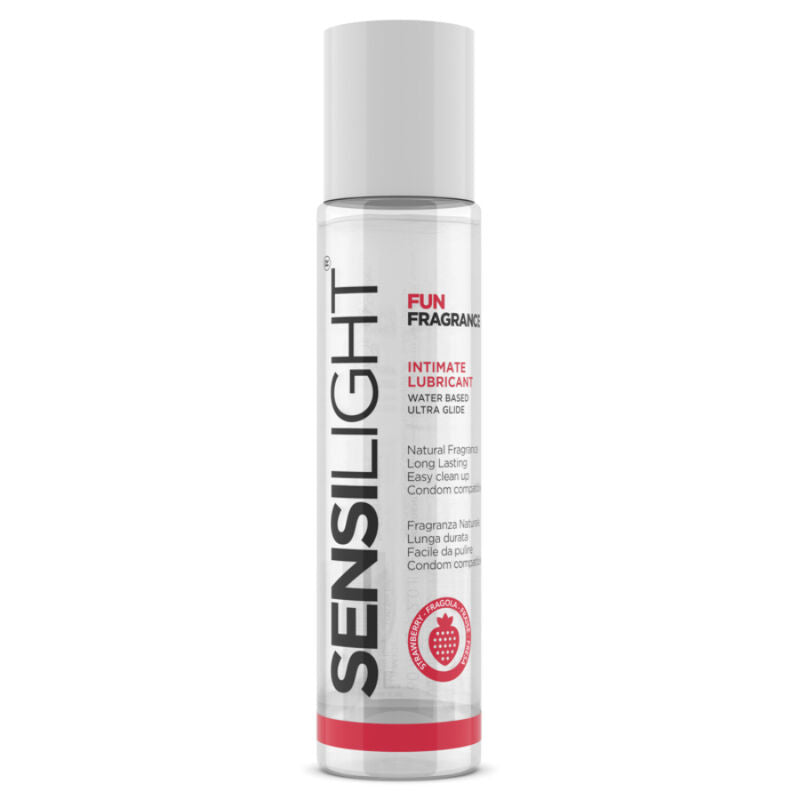 Intimateline - sensilight lubricante base agua fresa 60 ml