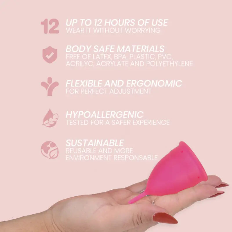 Intimichic - copa menstrual silicona medica - talla l