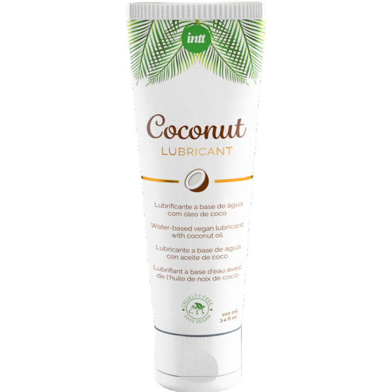 Intt - lubricante vegano a base de agua con sabor intenso