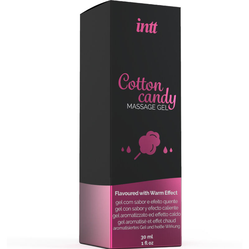 Intt massage & oral sex - gel de masaje con sabor a algodón
