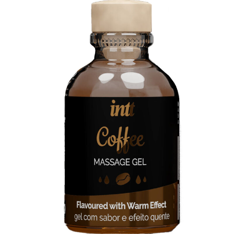 Intt massage & oral sex - gel de masaje sabor a café efecto