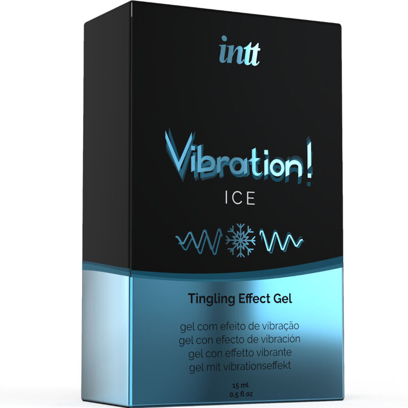 Intt - potente estimulante íntimo gel vibrador efecto frío