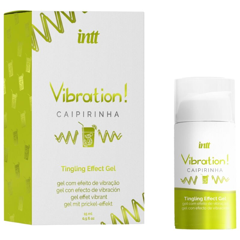 Intt - potente estimulante íntimo gel vibrador liquido