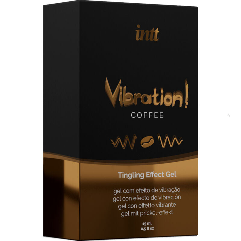 Intt - potente estimulante íntimo gel vibrador liquido café
