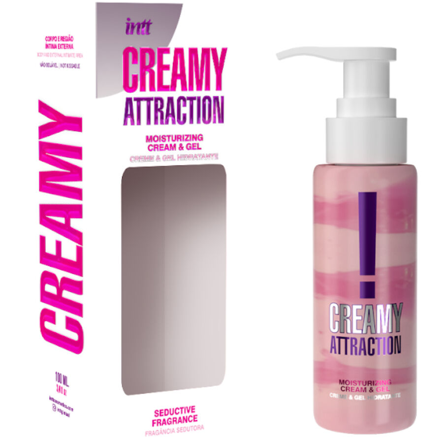 Intt releases - crema y gel fragrancia afrodisíaca 100 ml