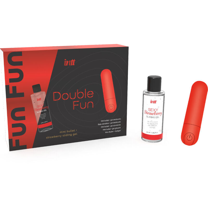 Intt releases - double fun kit con bala vibradora y gel