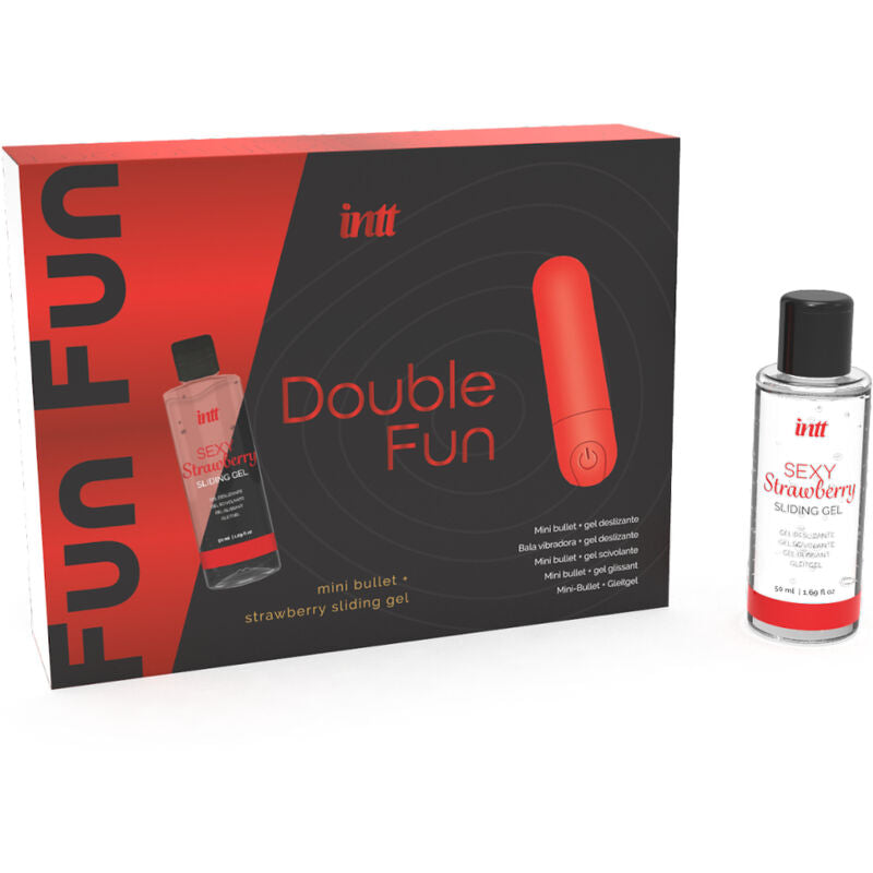 Intt releases - double fun kit con bala vibradora y gel