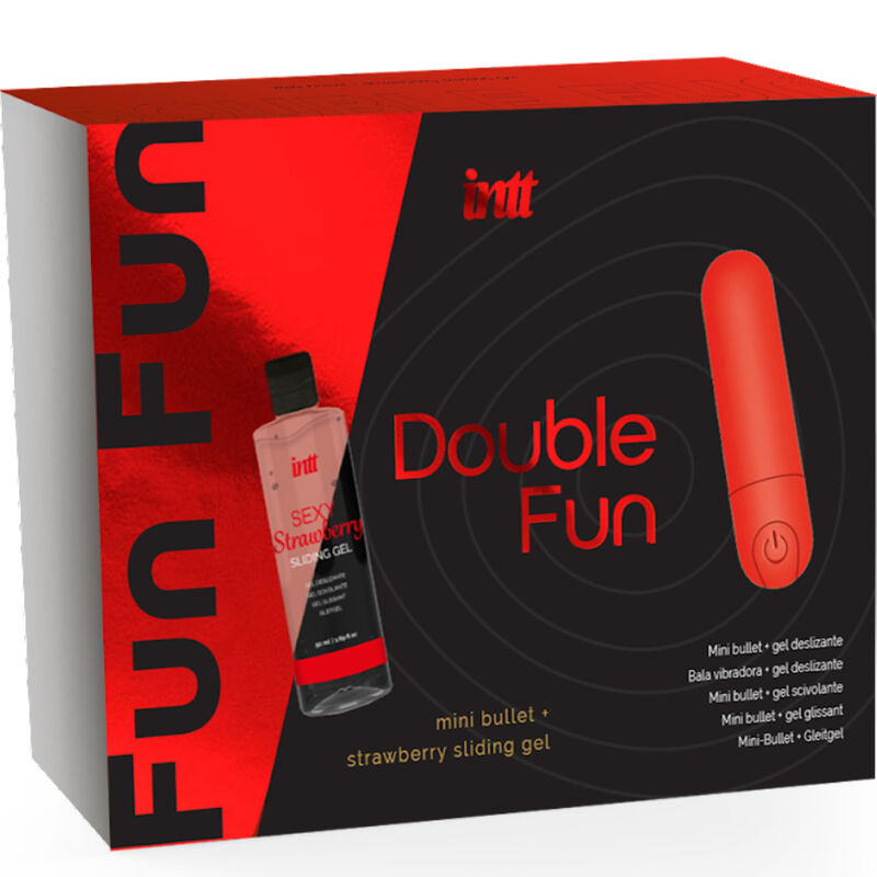 Intt releases - double fun kit con bala vibradora y gel