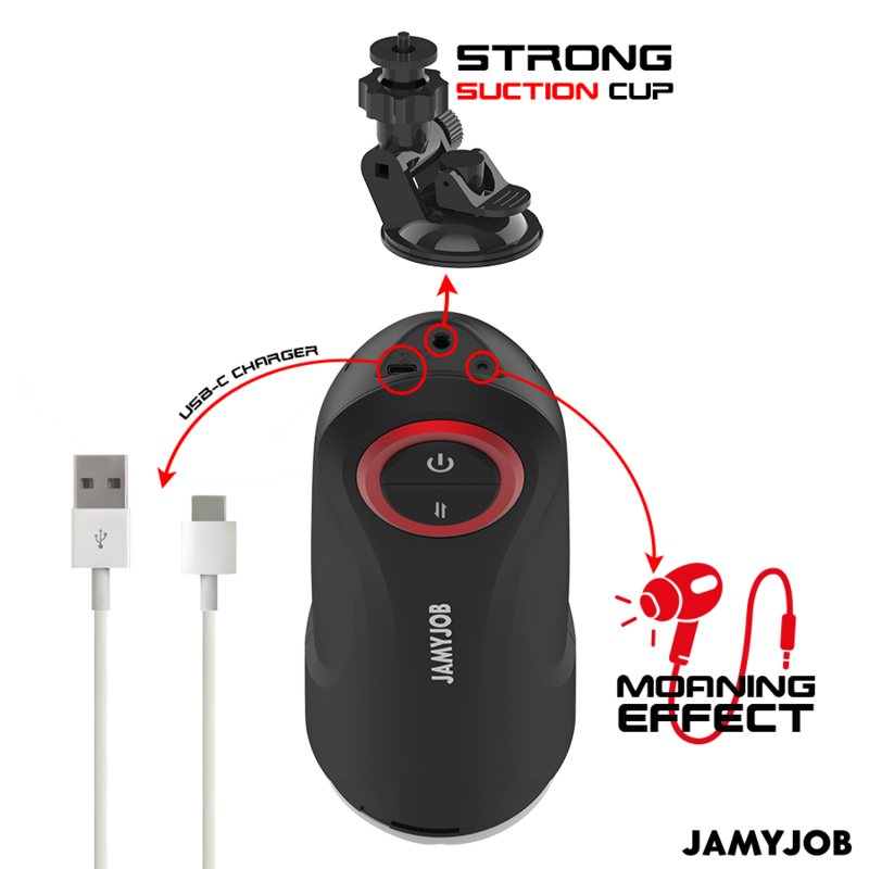 Jamyjob - gravity masturbador vagina automático 5 modos