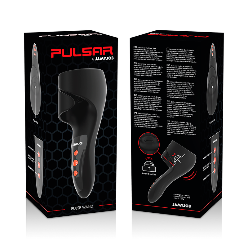 Jamyjob - pulsar masturbador con modos vibración y pulsación