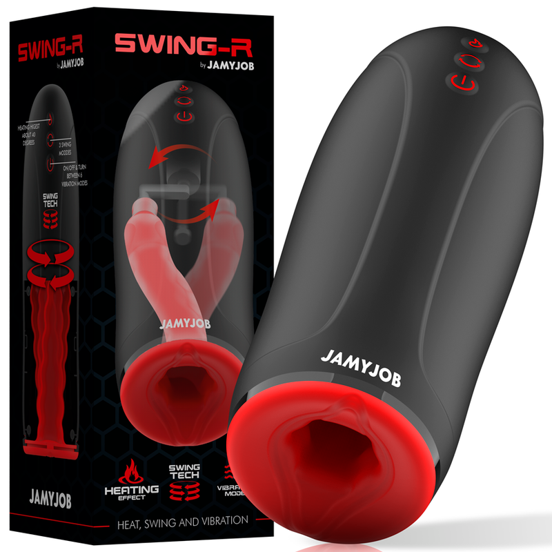 Jamyjob - swing-r masturbador de calor oscilación