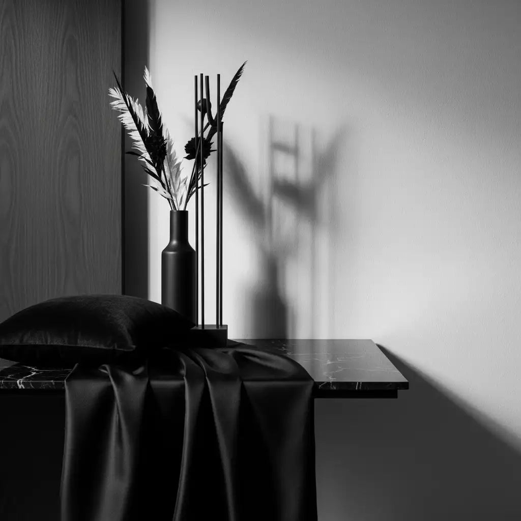 Banner hero blanco y negro con logo OMerotics correcto