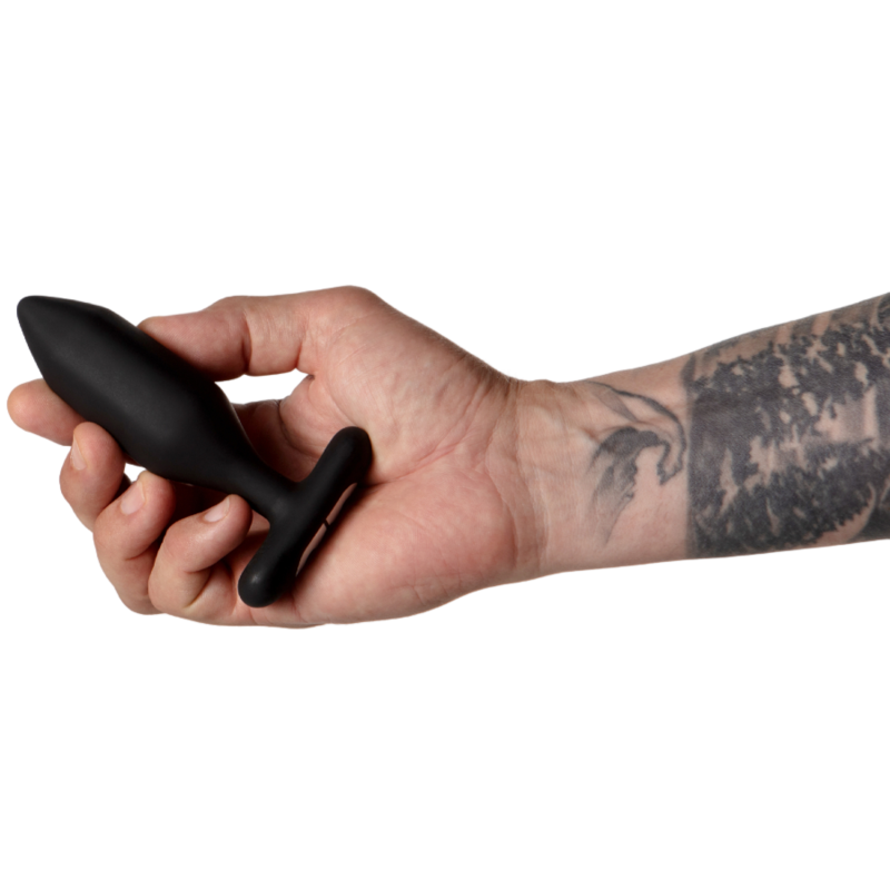 Je joue - onyx plug anal vibrador negro