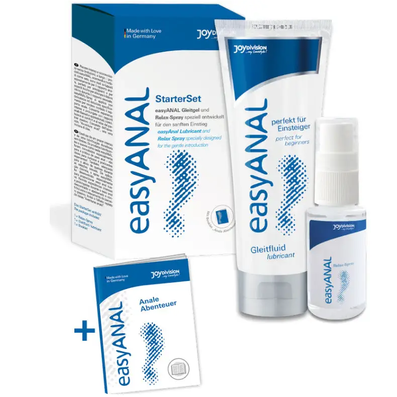 Joydivision easyanal - starter set lubricante + relajante
