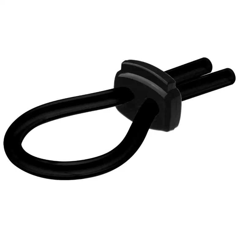 Joydivision potenzduo - anillo silicona para pene negro - m