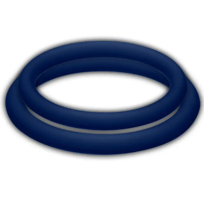 Joydivision potenzduo - anillos para pene azul - m