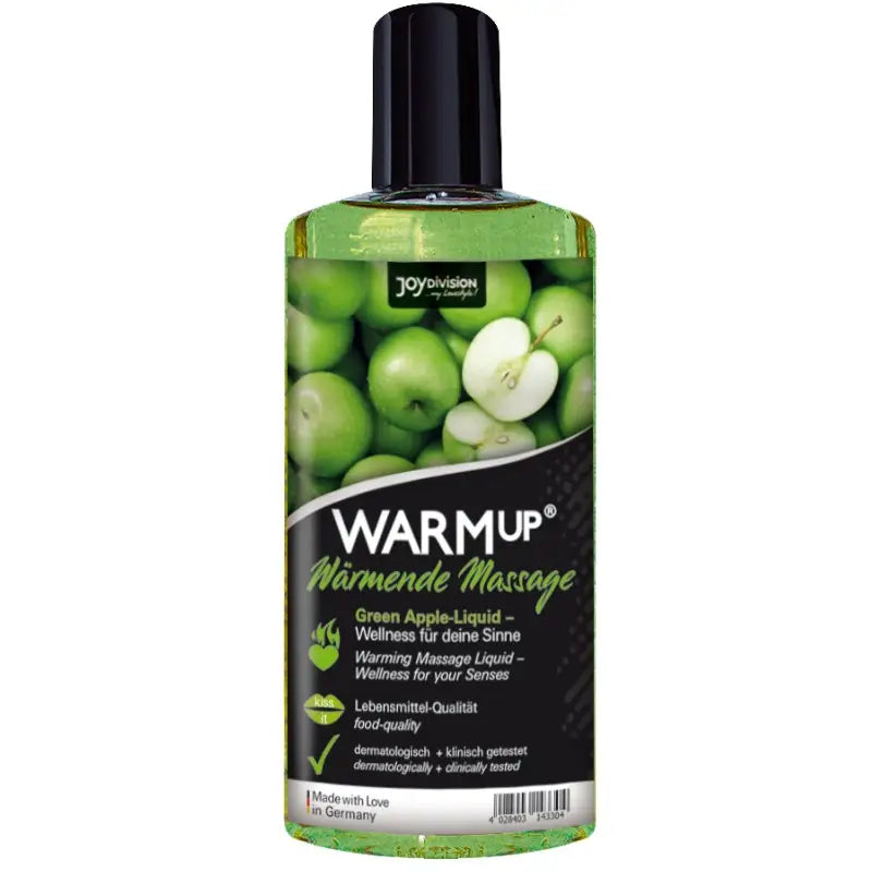 Joydivision warmup - aceite de masaje manzana verde 150 ml